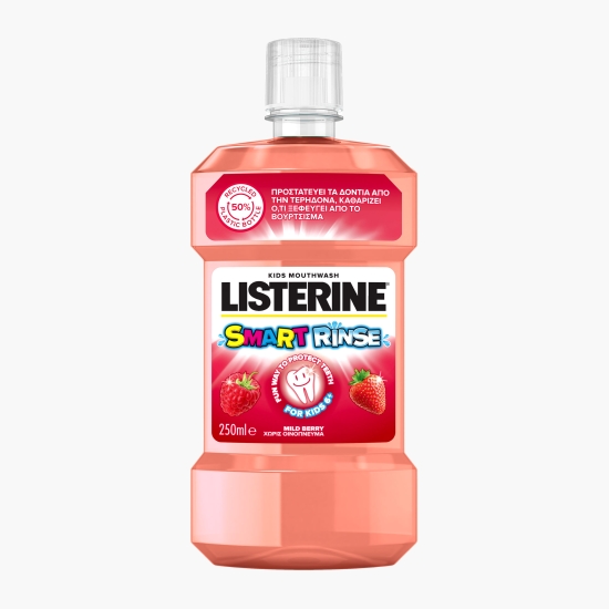 Listerine Apă de gură pentru copii Smart Rinse 250ml