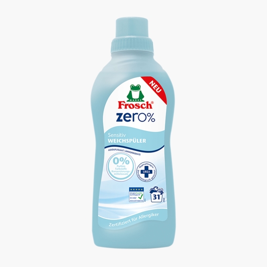 Frosch Balsam de rufe hipoalergenic, Sensitive Zero%, 31 spălări, 750ml