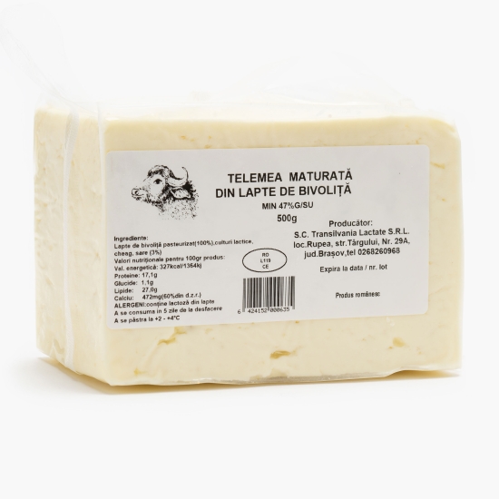 Transilvania Lactate Telemea maturată din lapte de bivoliță 500g