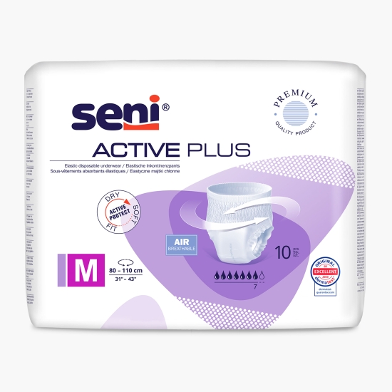 Seni Scutece adulți tip chilot, mărime M, 10 buc
