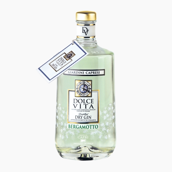 Dolce Vita Gin Giardini Capresi Bergamotto 40%, 700ml (cu Genius)