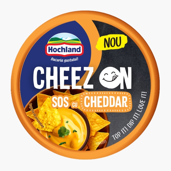 Hochland Sos cu cheddar Cheez On 175g