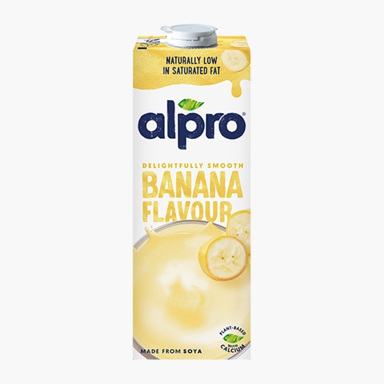 Alpro Băutură din soia cu aromă de banane 1l (cu Genius)