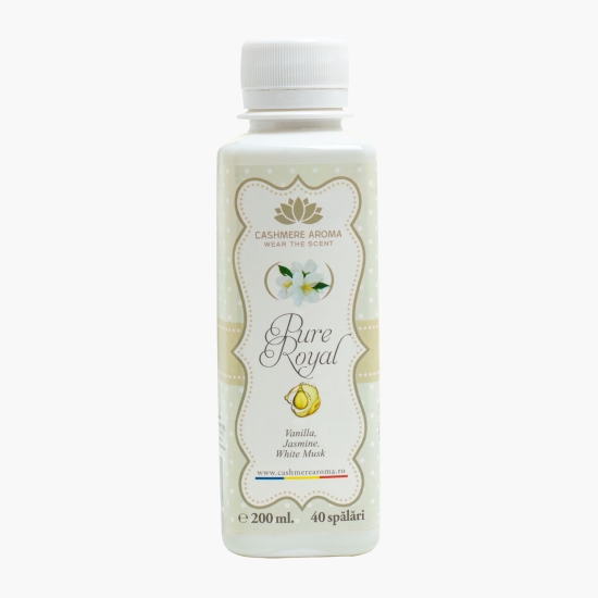 CASHMERE AROMA Parfum de rufe Pure Royal, 40 spălări, 200ml