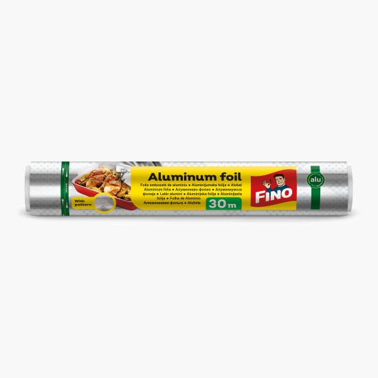 Fino Folie de aluminiu embosată 30m (cu Genius)