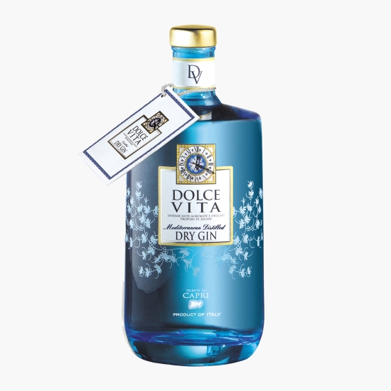 Dolce Vita Gin Dry Mediteranean, 40% alc. 0.7l (cu Genius)
