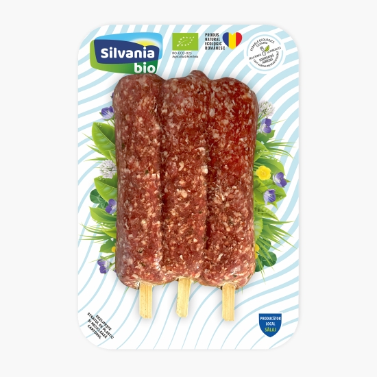 Silvania Bio Kebab de vită BIO 360g (cu Genius)