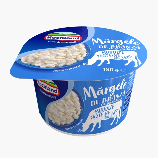 Hochland Mărgele de brânză cu smântână 180g