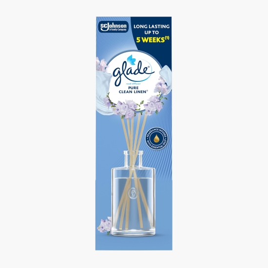 Glade Odorizant de cameră cu bețișoare parfumate Clean Linen 50ml