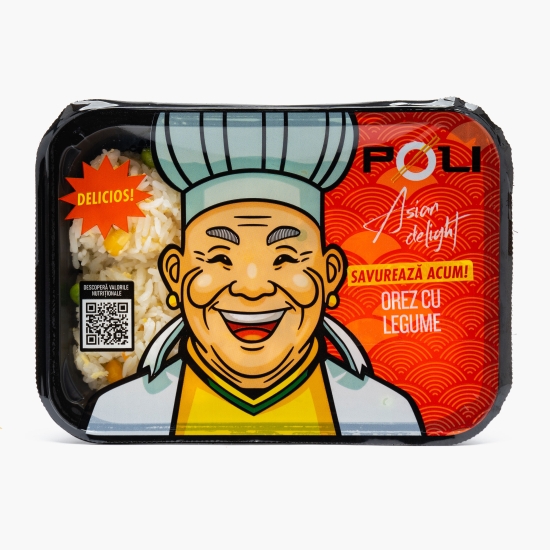 Poli Orez cu legume 230g (cu Genius)