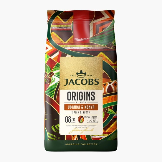 Jacobs Origins Uganda & Kenya 1kg, cafea boabe