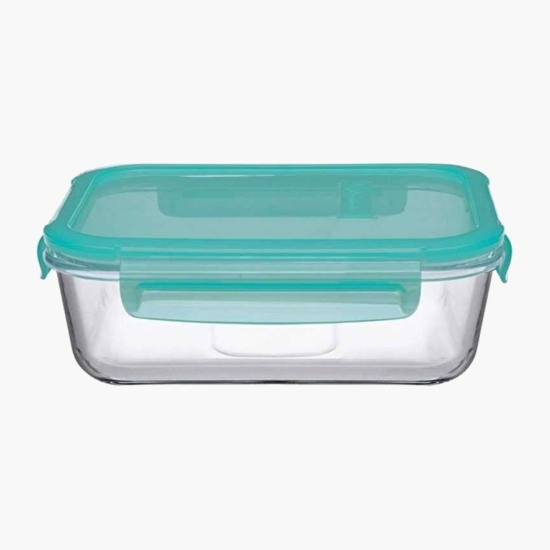 PASABAHCE Caserolă din sticlă cu capac de plastic Lockie Lock 640ml (cu Genius)
