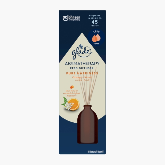 Glade Difuzor de parfum portocale și neroli Aromatherapy Pure Happiness 80ml