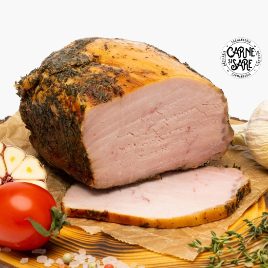 Carne şi Sare Mușchi afumat file de porc 350g