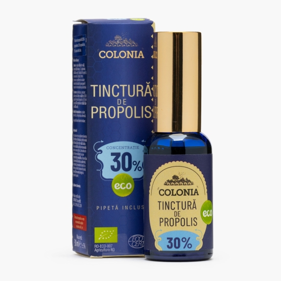 Colonia Tinctură de propolis ECO, concentrație 30%, 30ml (cu Genius)