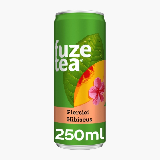 Fuzetea Ceai negru cu piersici și hibiscus, doză 250ml (cu Genius)