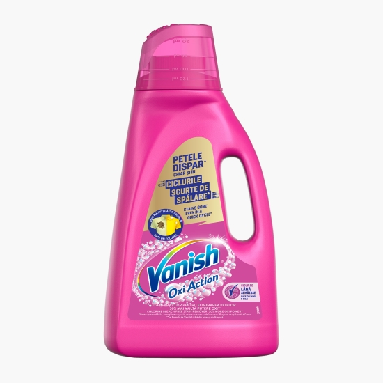 Vanish Soluție gel concentrat pentru rufe colorate Oxi Action, 3l