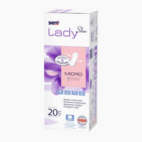Seni Absorbante urologice Lady Slim Micro 20 buc.