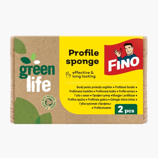 Fino Bureți de bucătărie pentru protecția unghiilor Green Life 2 buc