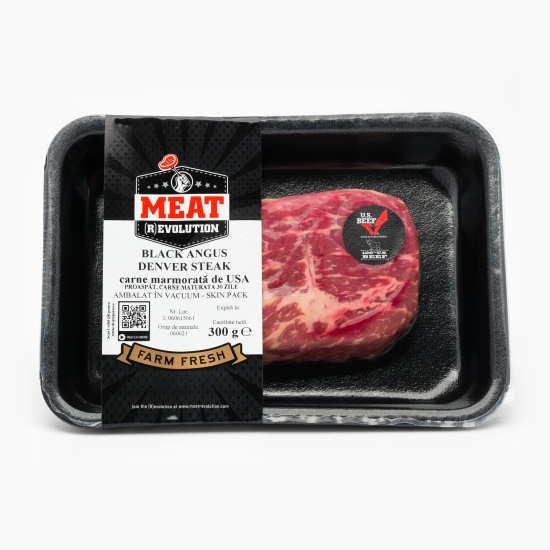 Meat Revolution Denver steak (ceafă) de Black Angus din SUA, maturat 30 zile 300g