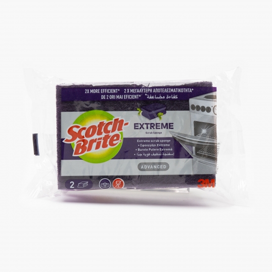 Scotch Brite Bureți vase cu protecție pentru unghii Extreme 2 buc