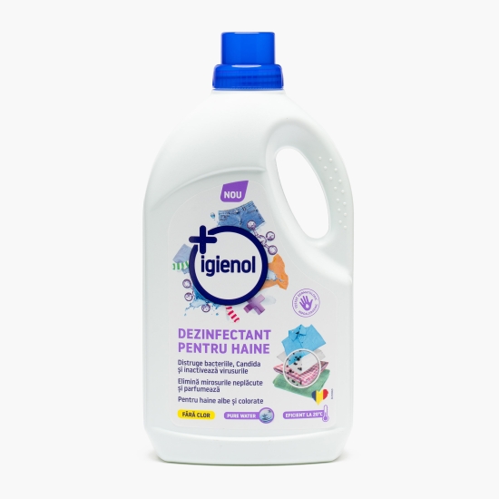 Igienol Dezinfectant pentru haine albe și colorate Pure Water 1.5l