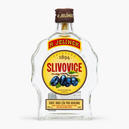Jelinek Rachiu de prune, 45%, 500ml (cu Genius)