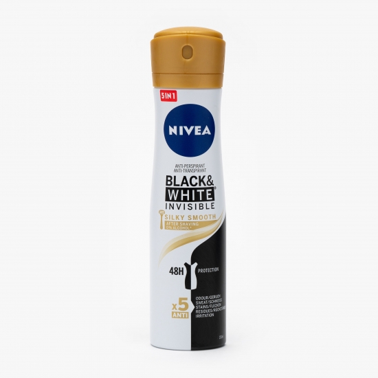 Nivea Deodorant antiperspirant spray Black&White Invisible Silky Smooth 150ml