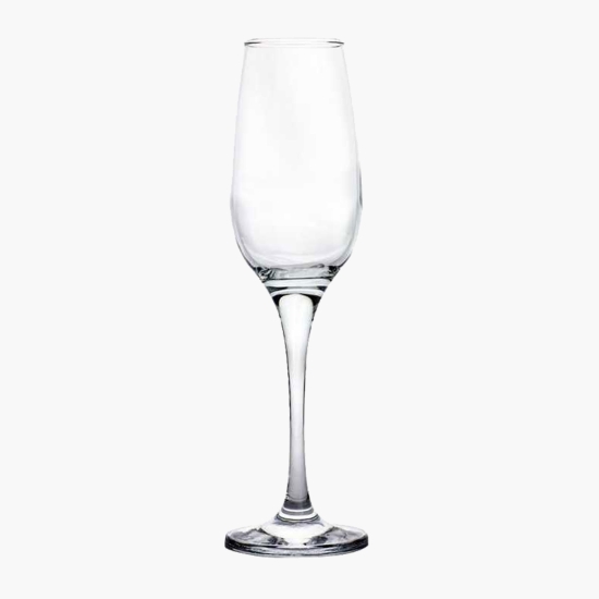 PASABAHCE Set 6 pahare șampanie Amber 200ml