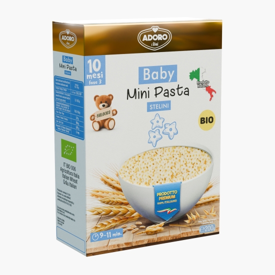 ADORO Paste BIO pentru copii, Steline, +10 luni, 200g