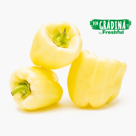 Din Grădină by Freshful Ardei Bianca ECO România (Legume Vesele) 400g