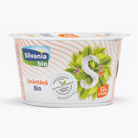 Silvania Bio Smântână BIO, 32% grăsime, 160g