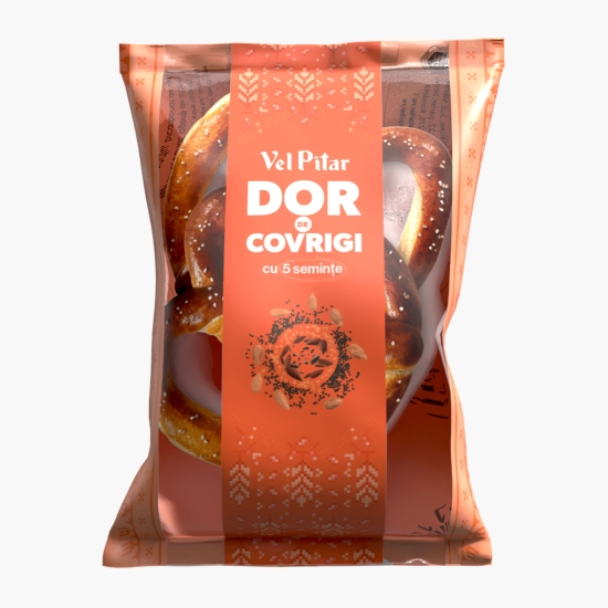 Vel Pitar Covrigi cu semințe 2x30g