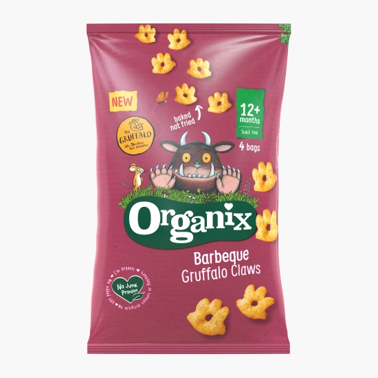 Organix Figurine BIO din porumb, cu barbecue 60g (cu Genius)