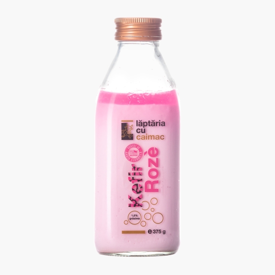 Lăptăria cu caimac Kefir roze 1.6% grăsime, 375g