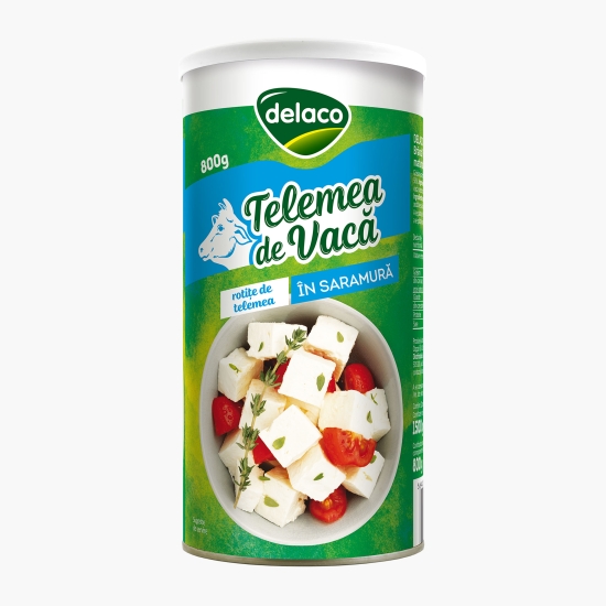 Delaco Telemea de vacă 800g (cu Genius)