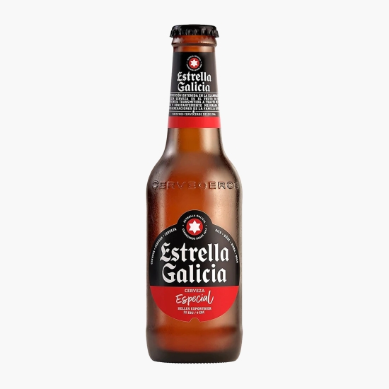 Estrella Galicia Bere blondă Especial, 5.5%, sticlă 330ml