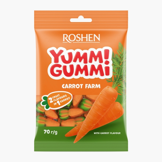 Jeleuri Yummi Gummi Carrot Farm 70g - Prospețime și varietate