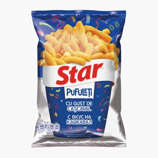 Star Pufuleți cu aromă de cașcaval 80g (cu Genius)