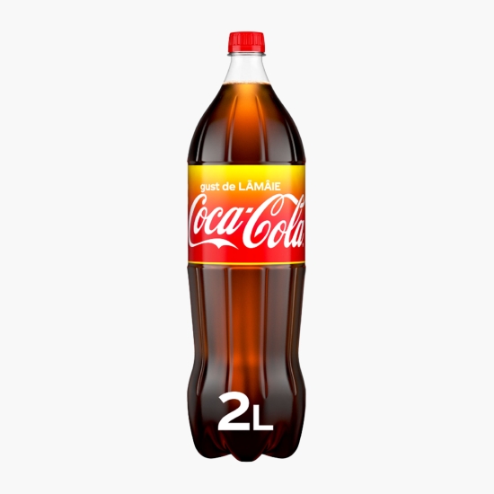 Coca-Cola Băutură carbogazoasă cola lămâie 2l (cu Genius)