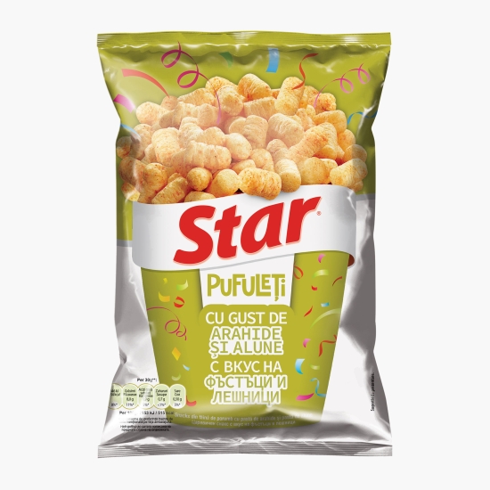 Star Pufuleți cu aromă de arahide și alune 80g (cu Genius)