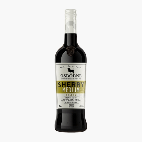 Osborne Vin alb Sherry Medium Golden, 15%, 750ml (cu Genius)