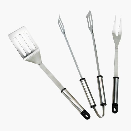 Grillchef Set 3 piese oțel inoxidabil 38 cm (cu Genius)