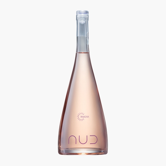 Crama Rasova Nud Vin rose sec Pinot Noir & Fetească Neagră & Mamaia, 13%, 750ml (cu Genius)