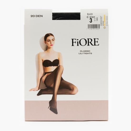 Fiore Ciorap Lili 20den Negru no. 3