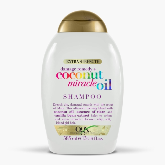 OGX Șampon fortifiant pentru păr deteriorat 385ml
