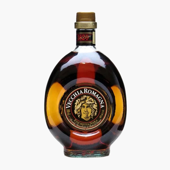 Vecchia Romagna Brandy Etichetta Nera, 40% alc. 1l (cu Genius)