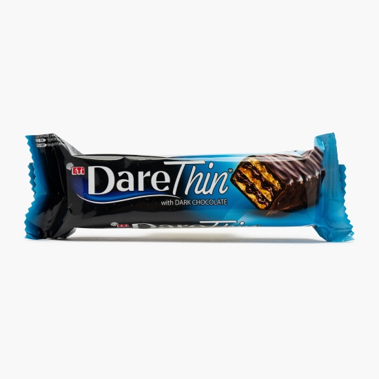 Dare Baton subțire cu cremă de cacao, glazură de ciocolată neagră și napolitană 30g