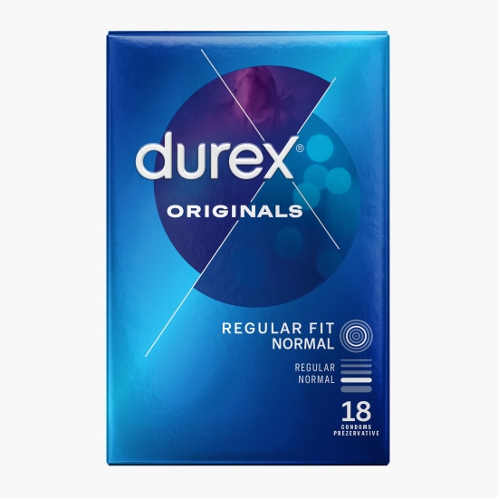 Durex Prezervative Originals, 18 buc