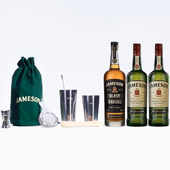 Jameson Mixing whiskey 3x700ml + Kit cocktail (cu Genius)